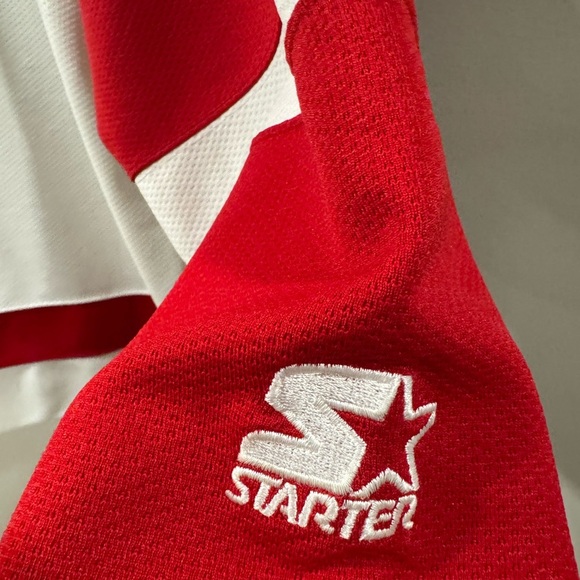 Vintage Detroit Redwings Starter NHL Hockey Jersey - Picture 4 of 11